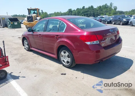 2012 Subaru Legacy 2.5I z USA, uszkodzony, nr VIN 4S3BMBA68C3003971